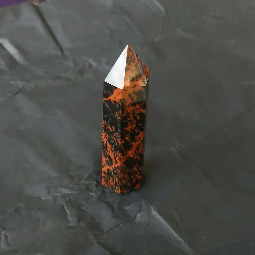 Mahogany Obsidian Point - Picture 4 of 8